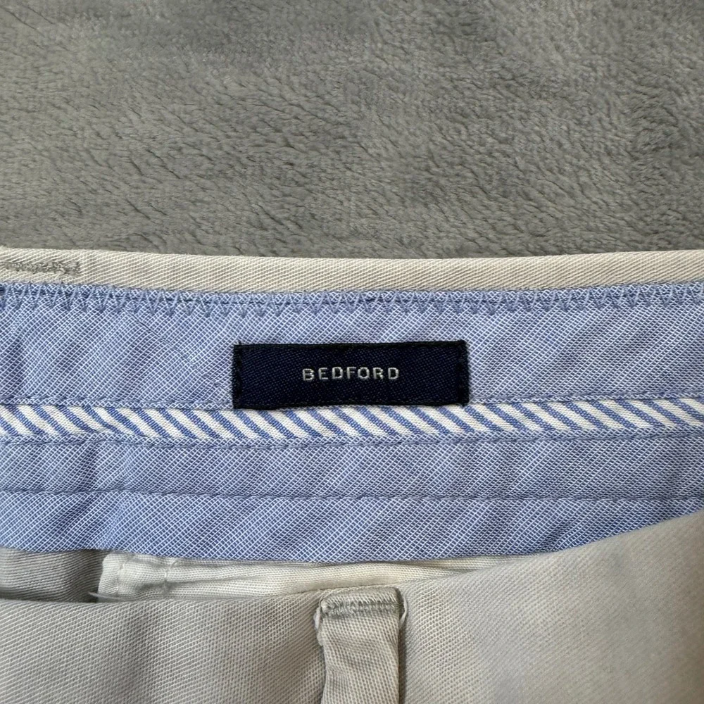 J.Crew Bedford Chino Pants Men's Size 36x32 Stone Beige Cotton